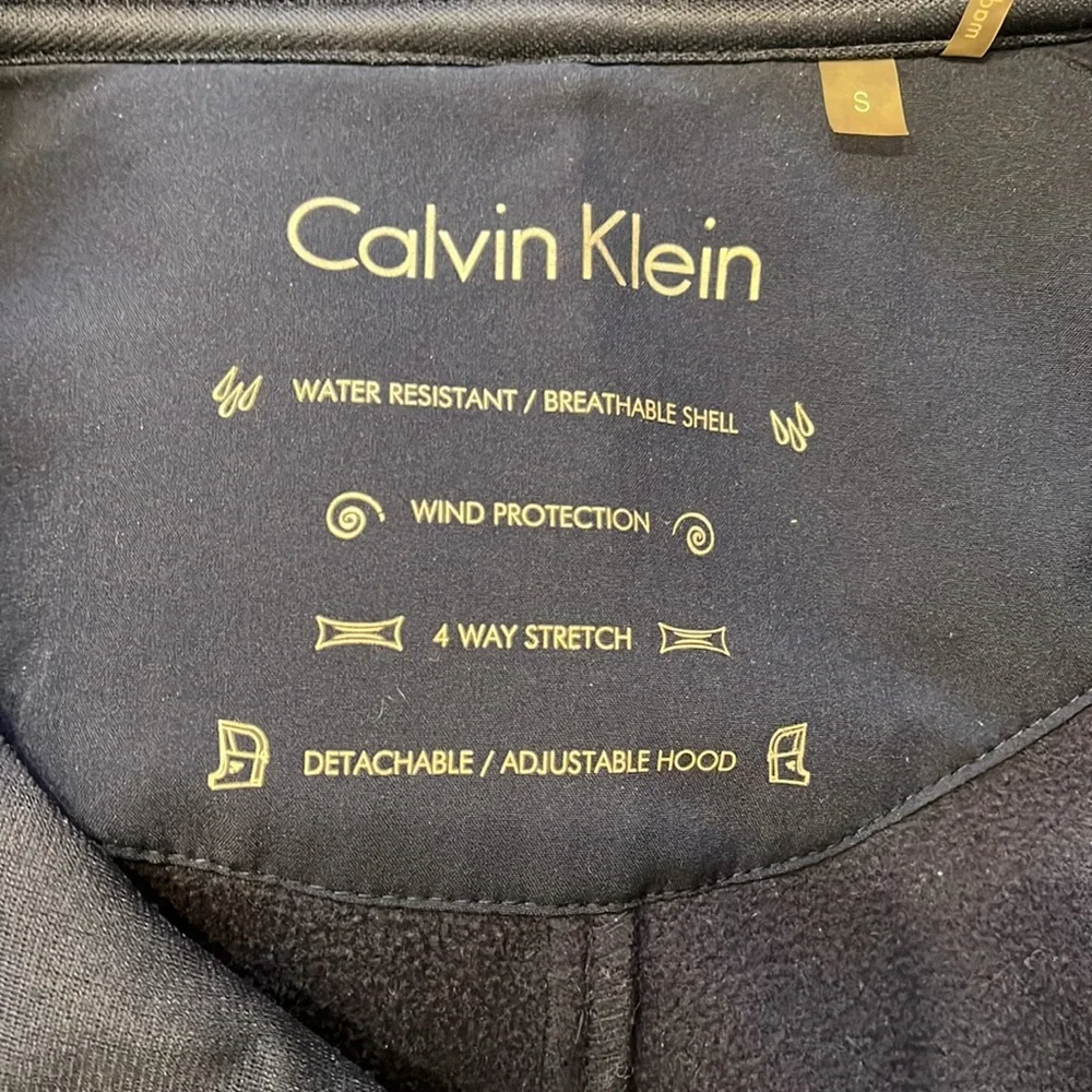 Calvin Klein Women's  Blue Trench Coat - Picture 2 of 10